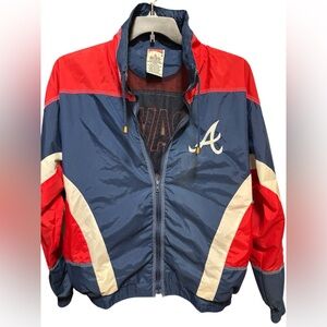 Vintage Red‎ and Blue Atlanta Braves Jacket